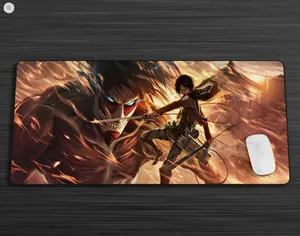 Attack on Titan Eren Yeager Mouse Pad, anime deskmat