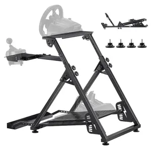 VEVOR G920 Racing Steering Wheel Stand Shifter Mount fit for Logitech G25 G27 G29 G920 G923 Thrustmaster T330TS Mainstream Brands Gaming Wheel Stand Wheel Pedals NOT Included Racing Wheel StandVEVOR Super Brand Day