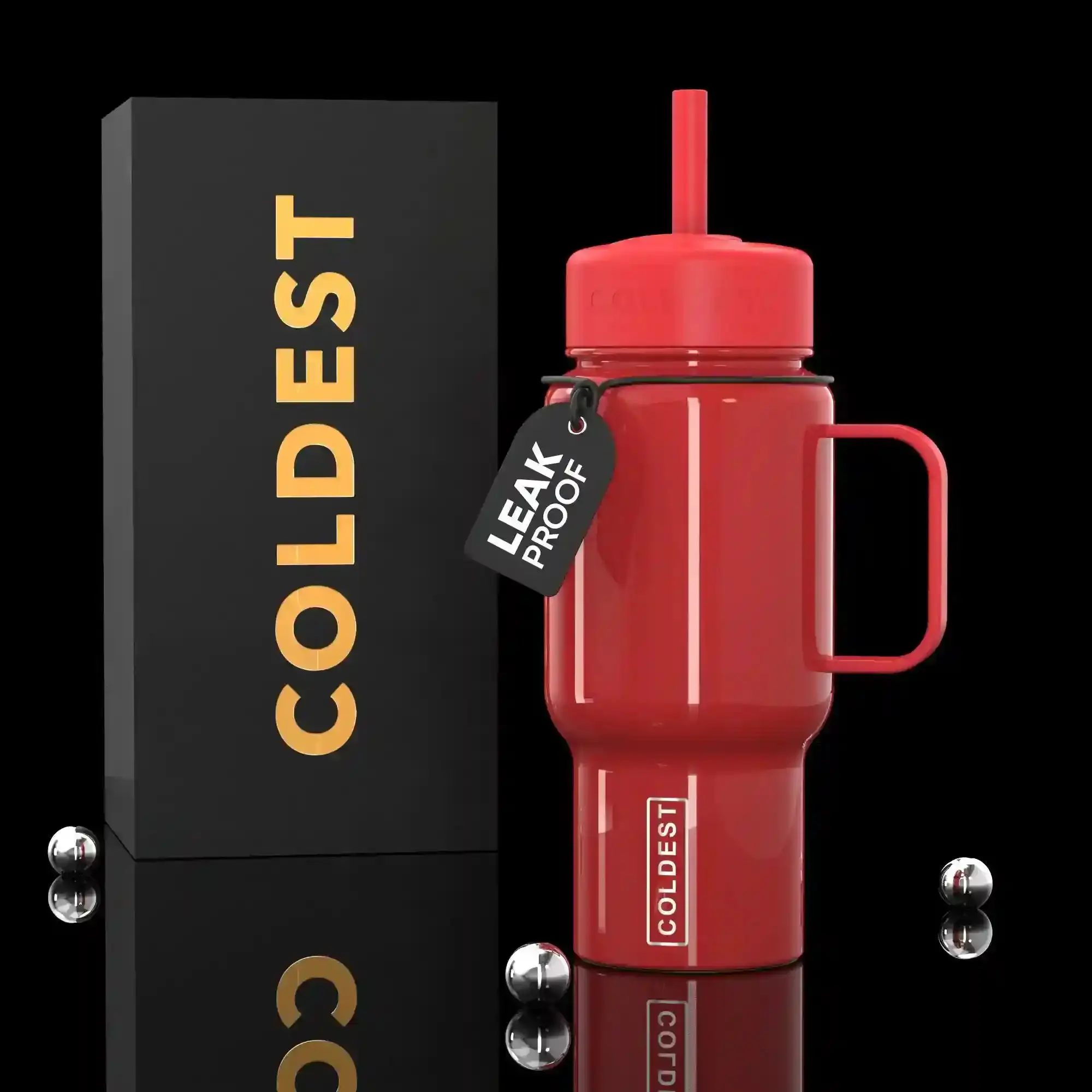 COLDEST 6.7oz Vacuum Insulated Drinkware Bottle, Kitchenware for Everyday Use
