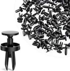 GOOACC 100PCS Fender Liner Clip Push-Type Retainer Nylon Fastener Replacement for Dodge 1996-2015 Jeep Grand Cherokee 2005-2015, Ram 2010-2015 OEM: #06504521, 04575412AF