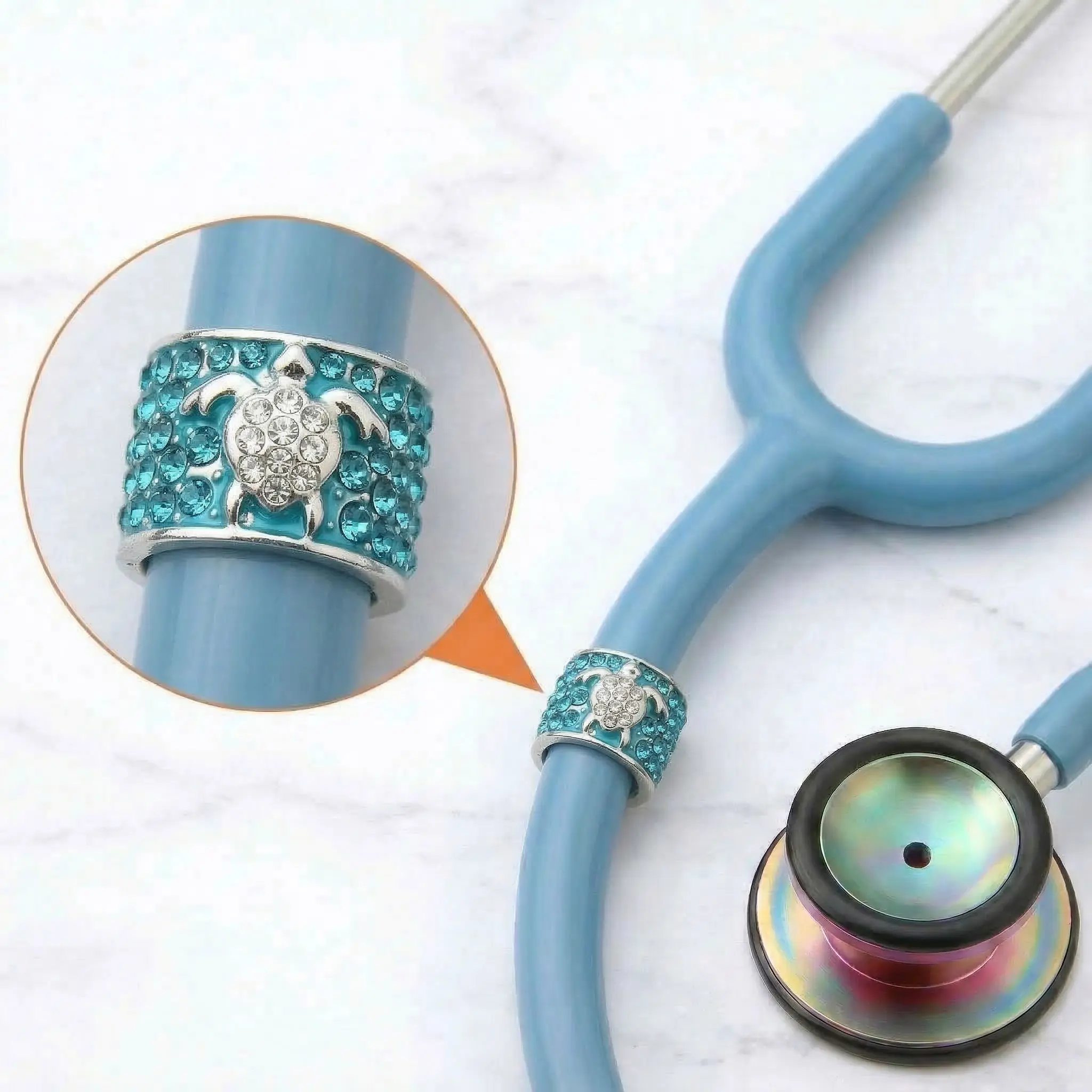 Sea Turtle Stethoscope Charm Sea Turtle Stethoscope Charm