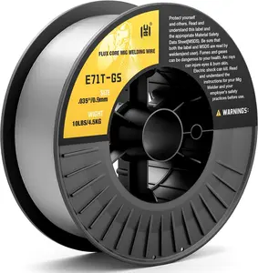 E71T-GS .035''Gasless Flux Core MIG Welding Wire for Steel - 10 Pound Spool