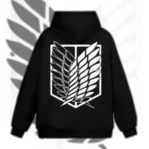 Attack On Titan Anime Eren Yeager Pullover Streetwear For Men And Women Harajuku Shingeki No Kyojin Hoodies T-shirts, Sweater, Hoodies – Suitable for All Genders - Trendy Best Gift  U5NSY