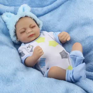 #Summervibes #mothersdaygift [WOOROY] Reborn Baby Doll Clearance - 10 In Lifelike Realistic Baby Doll, Full Vinyl Body, Perfect Christmas Birthday New Year Gift for Kids 3+