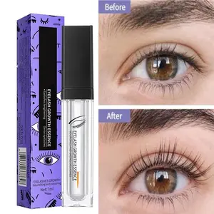 "Get Longer Lashes in 2 Weeks! Eyelash Growth Serum for Women - Clinically Proven to Thicken & Lengthen - Natural Extension Effect - From Sparse to Stunning - Try Risk-Free!"