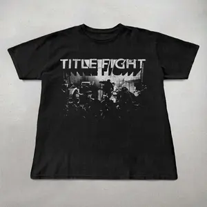 Title fight T-shirt, Alt band tees, Title fight graphic tees, alt indie rock shirts, Sheogaze shirts, 90s graphic tees, Retro band tees