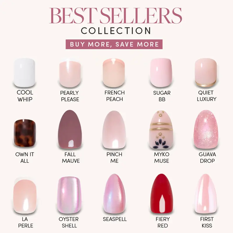Glamnetic Best-Sellers Press On Nail Collection