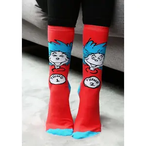 Thing 1 & Thing 2 Crew Adult Socks