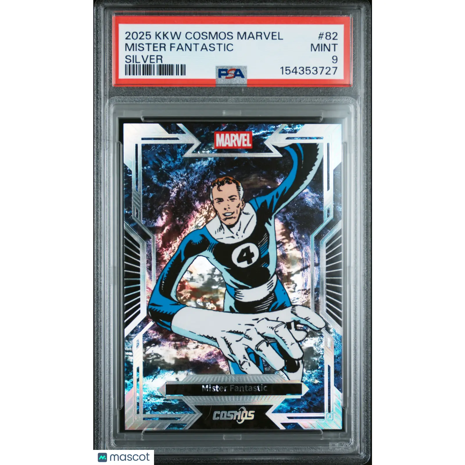 2025 Kakawow Cosmos Marvel Cosmos Silver Mister Fantastic #82 PSA 9