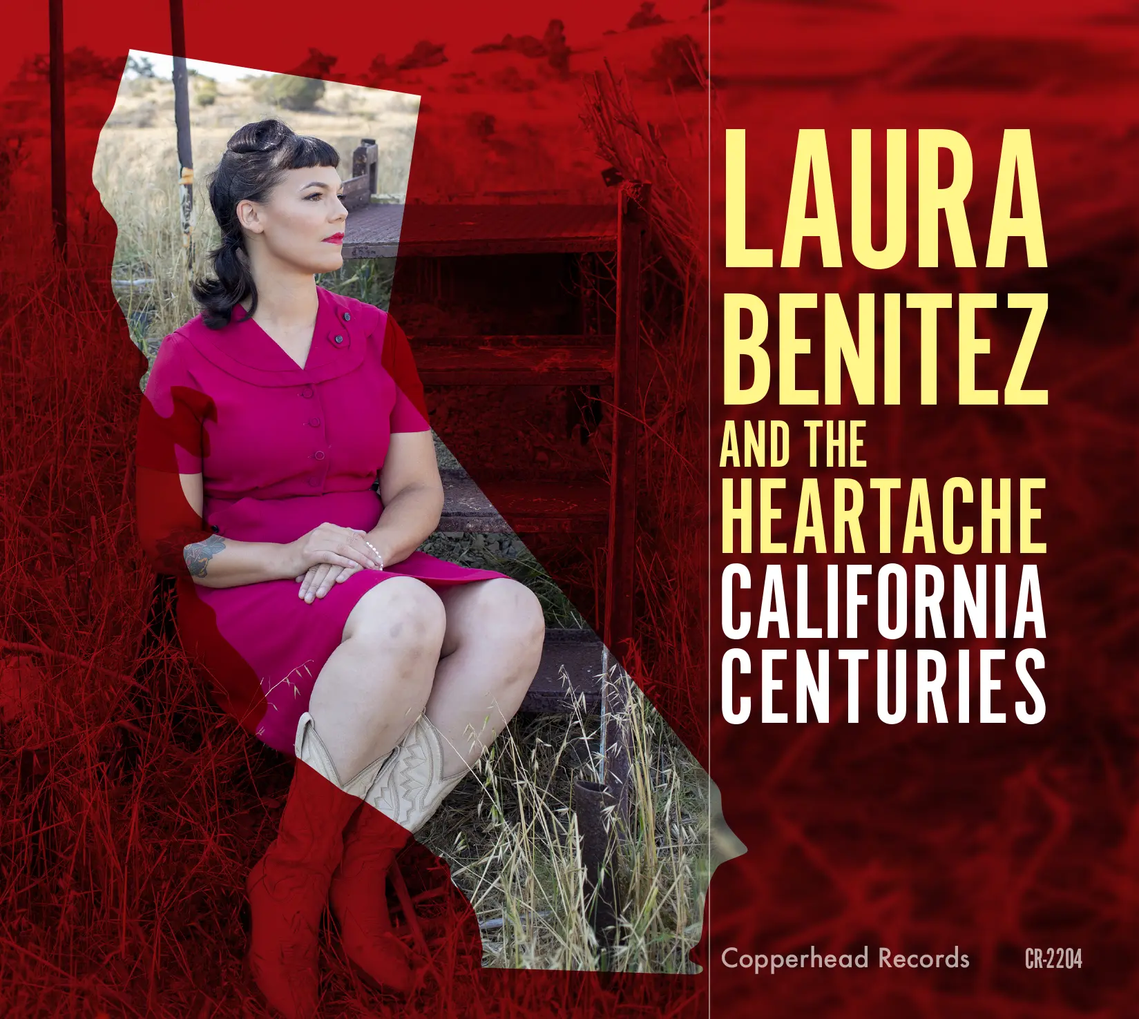 Laura Benitez and the Heartache California Centuries CD/Digipak
