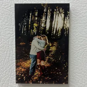 Acrylic Magnet 2"x3" Lightweight Rectangular Design for Decor - Customizable Magnet for Gifts and Memories - Magnetic