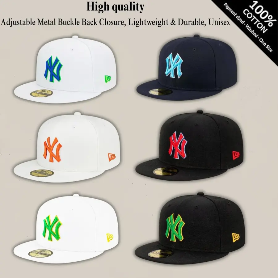 New Era New York Yankees NY 9FIFTY Snapback Cap MLB Baseball Hat Black White Navy Neon Logo Adjustable Flat Brim Team Logo Sports Streetwear Hip Hop Unisex Collector Limited Edition Game Day Classic Fashion Fan Gift