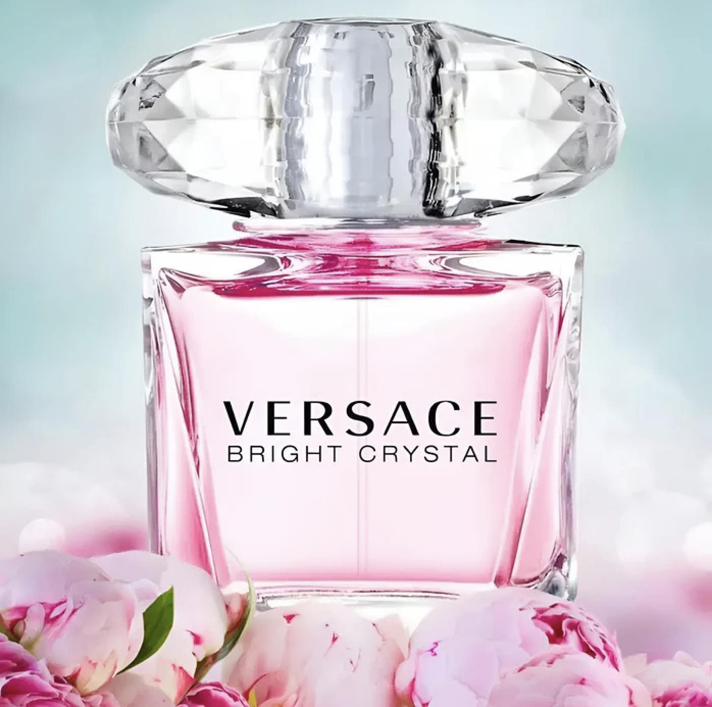 Versace Eros Pour Femme & Versace Bright Crystal for Women Bundle - 3 oz Each