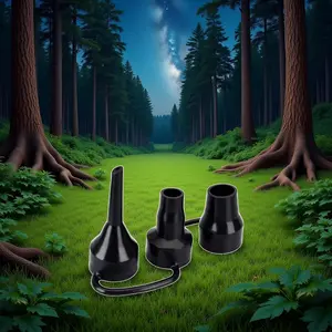 Air Pump Replacement Nozzles Plastic Nozzles for Inflatables 3 Sizes for Air Beds/Mattresses Durable and Practical
