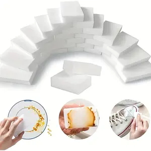 10pcs Magic Cleaning Sponge Set, Kitchen Durable Scrubber & Dishwashing Tool, Multi-Purpose Cleaner for Home Use