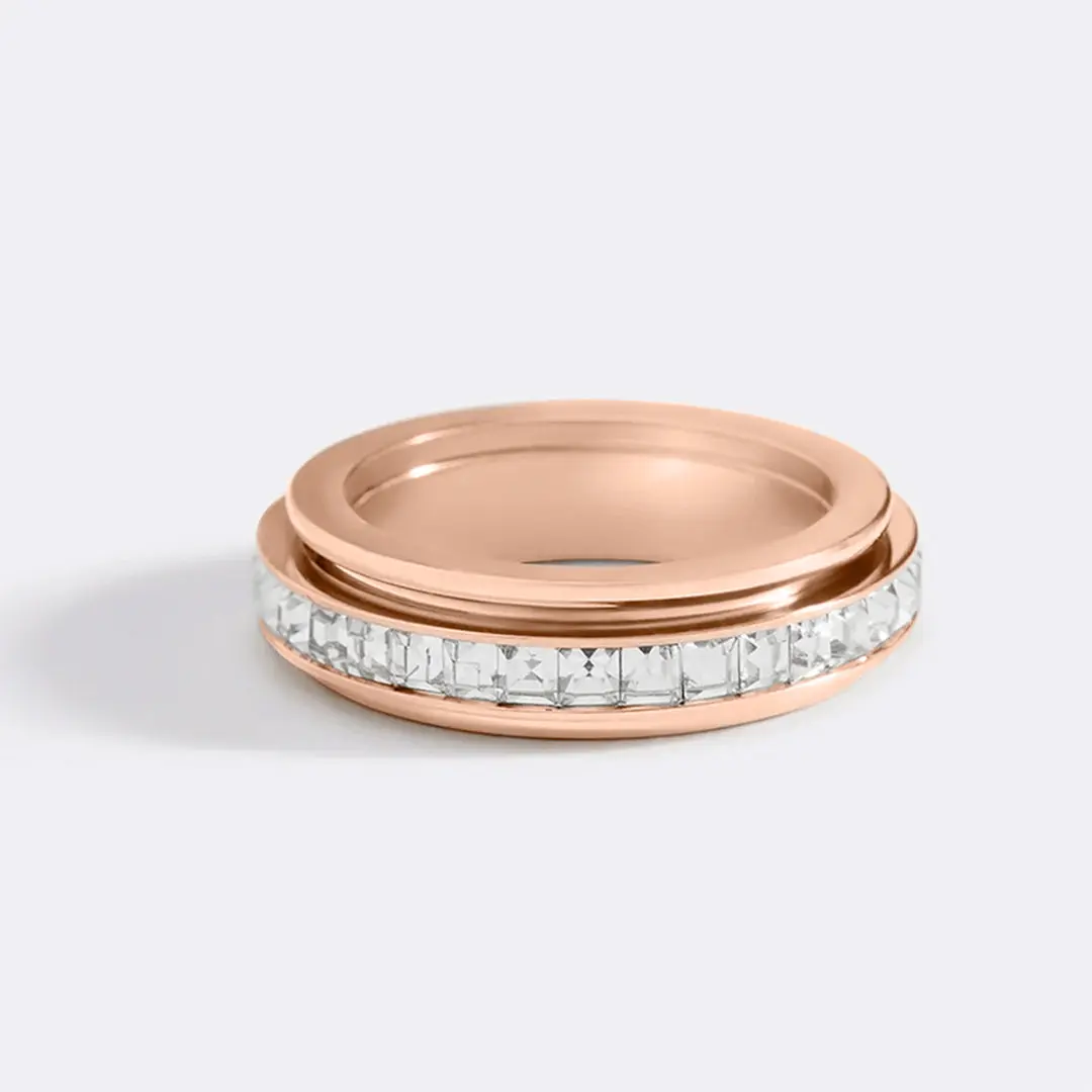 18k Rose Gold Plated