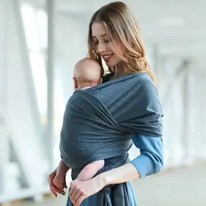 Baby body wrap carrier
