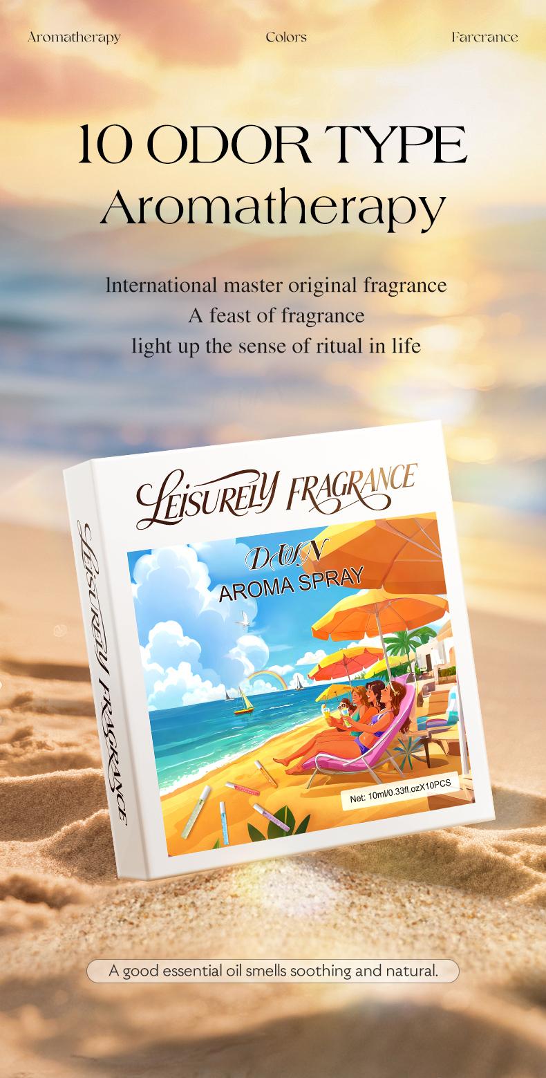 Limited Edition Summer Brazilian Perfume Spray Set, Elegant Perfume Mist, Floral & Fruity Scents, Fragrance Sprays, 10 Bottles, Natural Fresh Scent, Ideal for Travel, Home, Office Use, Multi-Vial Fragrance Sets, Set Fragrance Sets