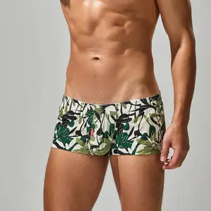 #SummerVibesMen's Pure Cotton Drawstring Pants - 2026 Tropical Fruit-Inspired, Fresh Natural Style, Mid Waist, Short Straight-Leg, Multi-Size for Cross-Border Menswear Sales