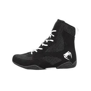 Venum Contender Boxing Shoes - Black/White