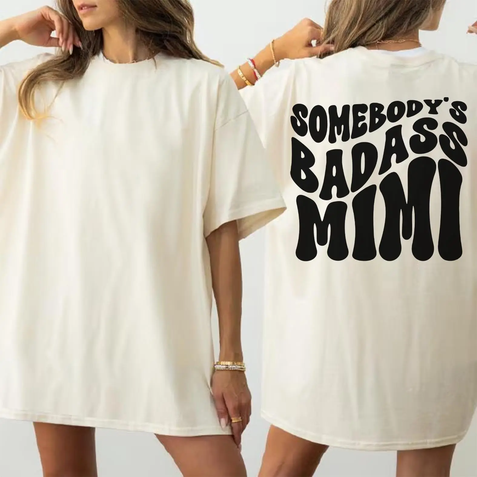 Comfort Colors Somebody’s Badass Mimi Shirt, Funny Grandma Shirt, Mother’s Day Shirt, Gift for Mimi
