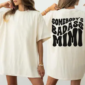 Comfort Colors Somebody’s Badass Mimi Shirt, Funny Grandma Shirt, Mother’s Day Shirt, Gift for Mimi