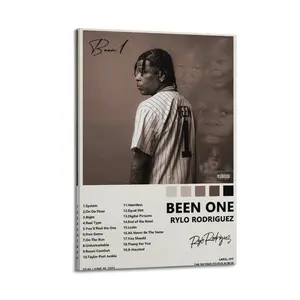 Been One Rylo Rodriguez Album Canvas Painting Oil Painting Wall Art Canvas Poster Decorative Painting Corridor Decoration Home