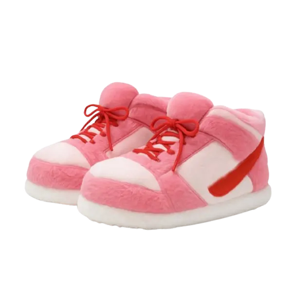 Warm Sneaker Slippers Anti Slip Soft Comfy House Shoes Plush Fuzzy Slide One Size Fits Most Bigfoot Gift Winter Fluffy Slides For Indoor Outdoor