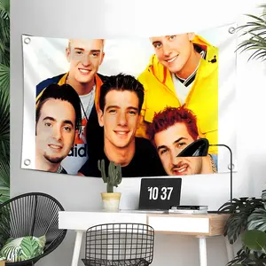 N-NSYNC Flags Custom Camping Outdoor Garden room Bedroom Decor Party Backdrops Wall Art Family Gifts