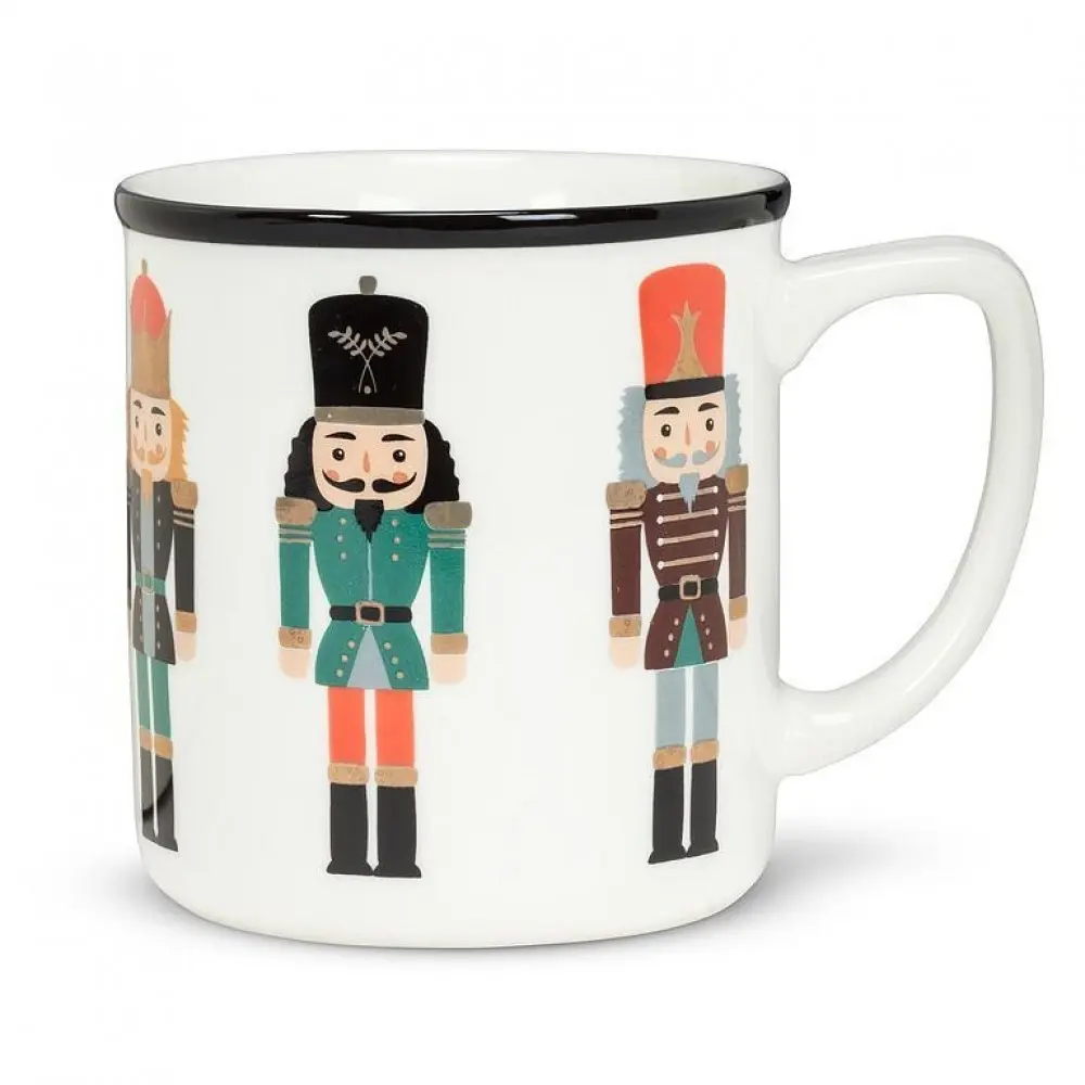 212 MAIN AB-27-NUTCRACKER-567Q01 Figurative Multi-Assortment Nutcracker Pattern Kitchen Drinkware Mug