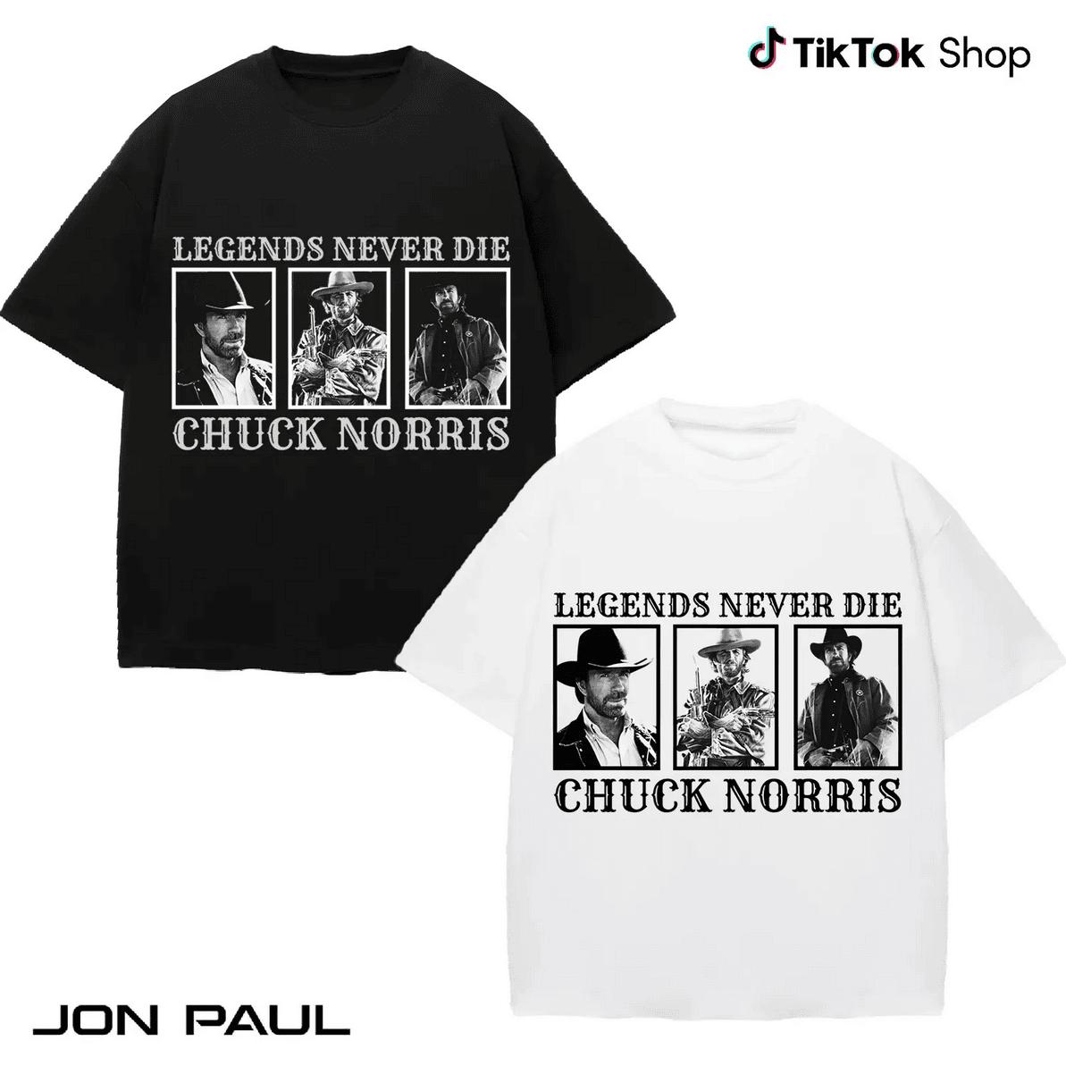 Rip Chuck Norris Legend Tribute T-Shirt Heaven Needed Security Shirt Chuck Norris Tee Breathable Cotton Tee
