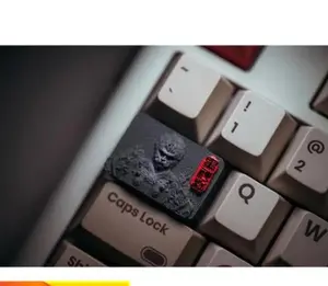 Sun Wukong Resin TAB Keycap (1.5u), Black Myth Inspired Artisan Keycap, 3D Relief Custom Keyboard Cap, PC Gaming Setup