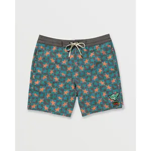 Billabong x Mami Wata Star Lo Tide Surf Swim Shorts - Teal, Sports & Outdoor Surfwear Trunks Summer Swim Bottoms Swimmingtrunks