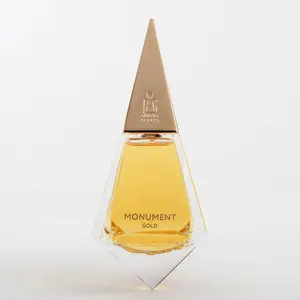 Aurora Scents Monument GOLD Unisex 75ml - Luxurious Liquid Fragrance with Amber & Oud Notes for Men & Women