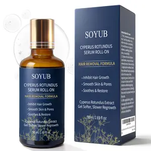 SOYUB Cyperus Rotundus Serum 50ml – Razor Redness Relief, Hydrating & Nourishing, Safe for Sensitive Skin