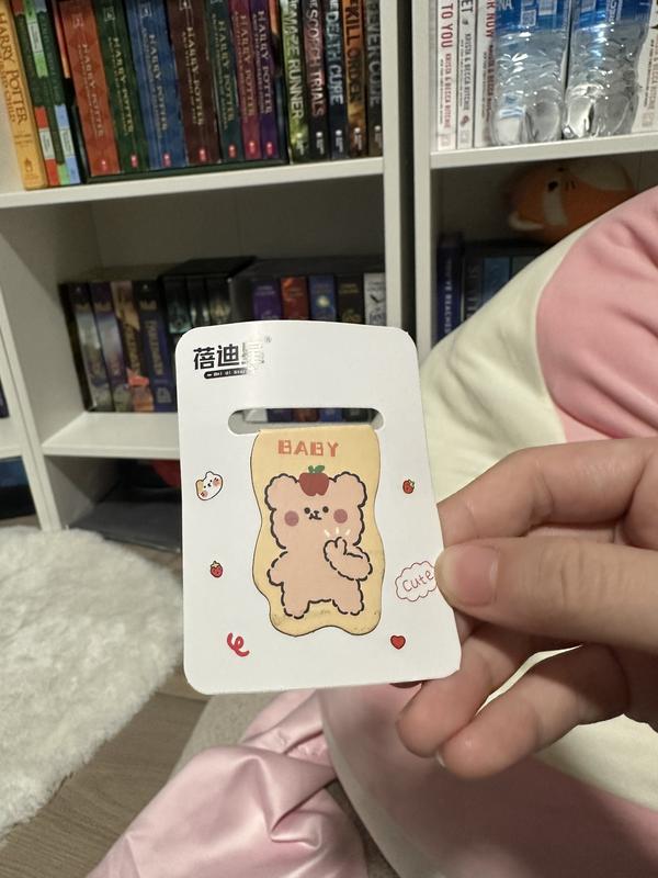 3 pcs Non-slip Magnetic Bookmark for Students Cute Bunny & Baby Designs Must Have for Reading Essential for Students Magnetic Feature Versatile Use