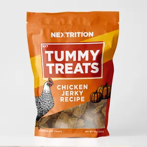 Nextrition Chicken Tummy Treats - Delicious Jerky Treat for Sensitive Tummies