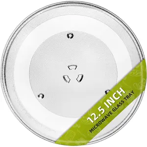 12.5" Microwave Glass Turntable Plate Replacement for GE Microwave Glass Plate - Replace Microwave Glass Tray # WB39X10003 WB39X10002 W11367904 W10337247 AP6892124 - BY