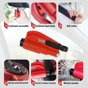 Seat Belt Cutter & Window Breaker – Emergency Escape Tool