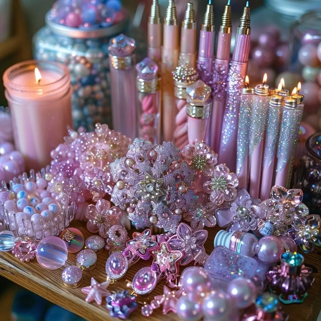 Once Upon a Sparkle Pack  Fairytale Gift Set with Charms, Jewelry, Stickers, Pens, Crystals, Candles & Magical Accessories