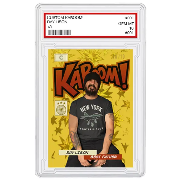 Customized Trading Card - Special Occasions, Father's Day, Birthday, Gift Customized Trading Card - Special Occasions, Father's Day, Birthday, Gift