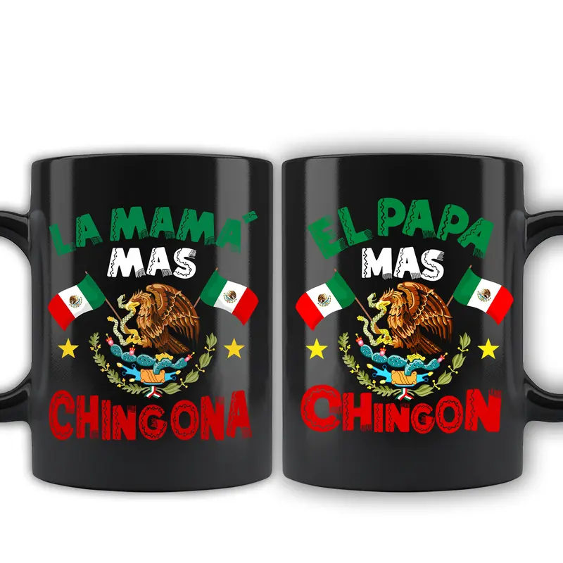 Custom El Papa Mas Chingon Del Mundo Coffee Mug, Regalos Para El Día Del Padre For Mexican Spanish Dad Tea Cup, Father's Day Gift for Best Dad Ever Ceramic Mugs