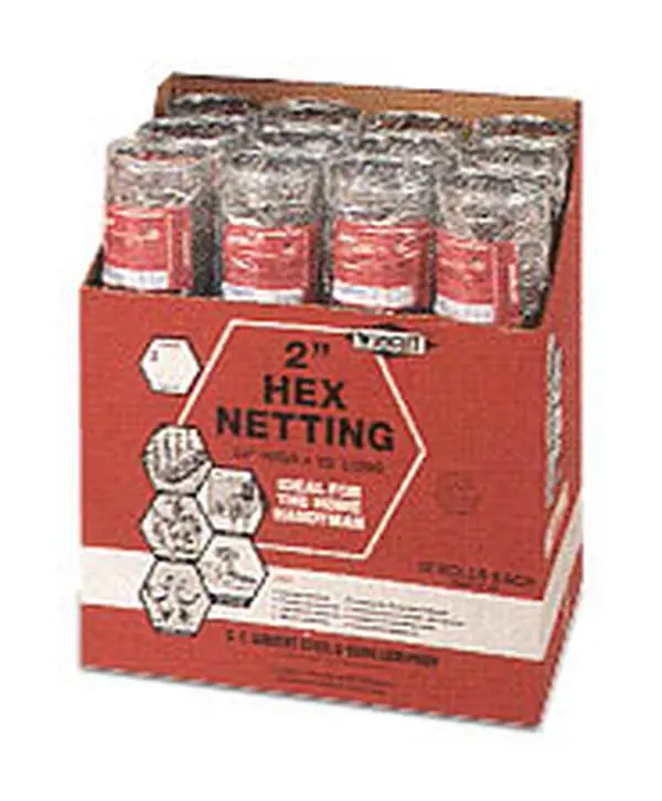 Mat 24in. x 25ft. 2in. Mesh Hexagonal Poultry Netting 308464B