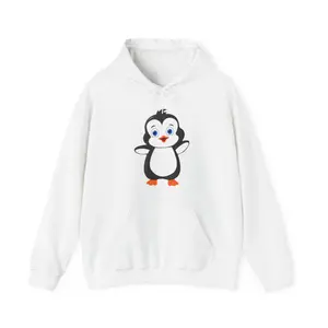 Adult-Size Unisex Bebo The Penguin Hoodie