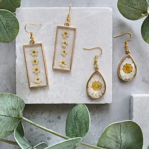 Resin Jewelry Frames - Teardrop