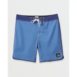 Quiksilver | Original Scallop 18" Boardshorts | Men's Stretch Fit Washed Finish | Beach Days