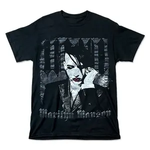 Marilyn Manson Inspired T Shirt Dark Aesthetic Tee HY449