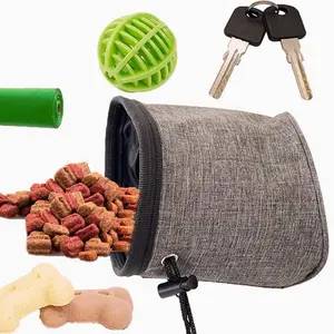 Dog Treat Pouch, Dog Treat Pouch Pocket Sized Pet Puppy Training Pouch, Poop Bag Dispenser,Training Behavior Aids for Dogs and Cats, Pets Product