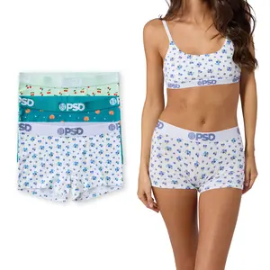 PSD Womens Fruity Boy Short Underwear 3 Pack Boxed Gift Set - Comfortable, Breathable, Ultra-Light Premium Modal Fabric