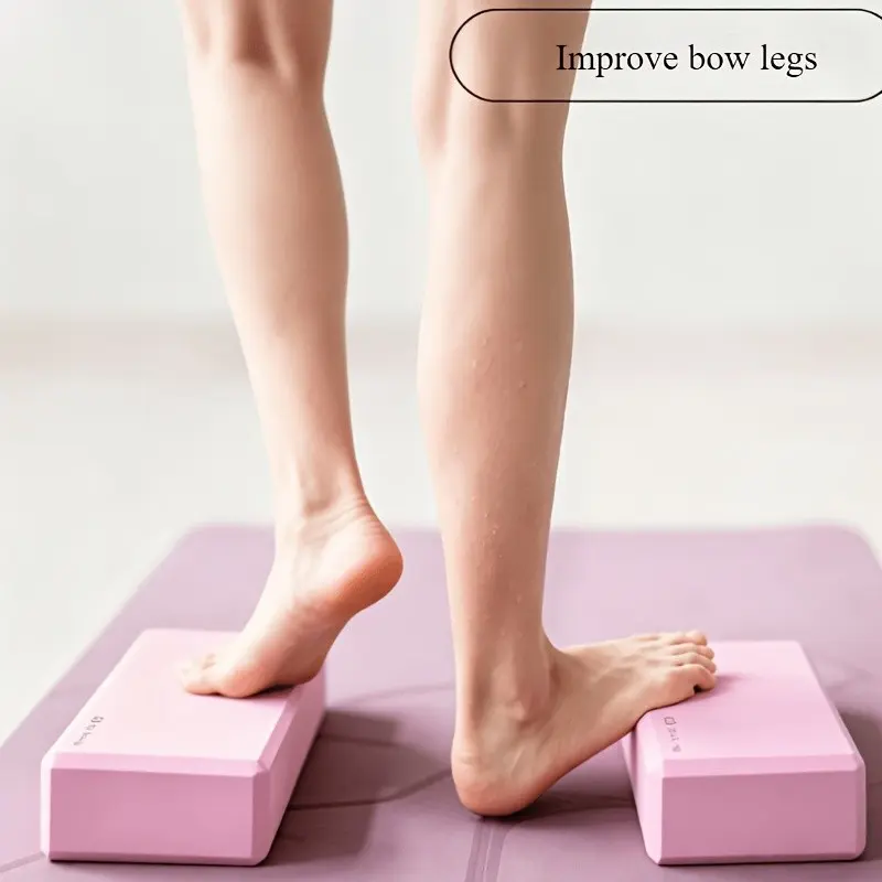 High Density EVA Yoga Foam Block, Foot Arch Exercise, Leg Straightening, Bow Leg Correction, Body Posture Shaping Workout Accessory